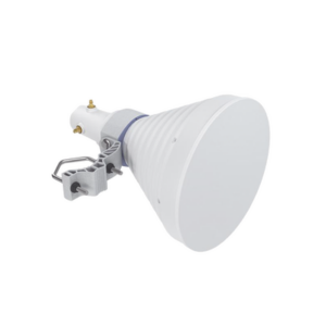 Antena Sectorial Simétrica Starter Horn de 30º, 5150 – 5950 MHz, ganancia de 18 dBi, conexión directa con radios IS-5AC, PS-5AC y IS-M5, conexión RP-SMA