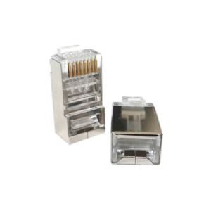 Conector RJ45 para Cable FTP/STP Categoría 5E – Blindado sin pin a tierra