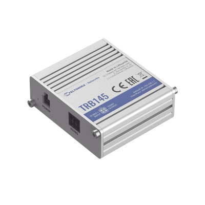 TRB145 p Gateway Industrial LTE 4G, con 1 puerto RS485 Gateway Industrial LTE 4G, con 1 puerto RS485