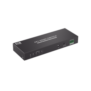 Switch Conmutador HDMI 4X1 | 4 Entradas 1 Salida | Velocidad de trasmisión 48 Gbps | Resolución 8K | Salida de audio | HDCP 2.3