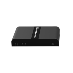Receptor Compatible para Kits TT671KVM / Resolución 4K@30Hz / Cat 6/6A/7 / Distancia de 100 m / IPCOLOR /  Cero Latencia / Control IR / Compatible con Switch Gigabit para control KVM múltiple.