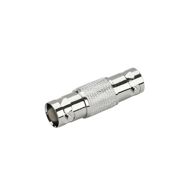 TTRG09 Adaptador Tipo Barril para 75 Ohm, de Conector BNC Hembra a BNC Hembra, Níquel/ Oro/ Teflón. Adaptador Tipo Barril para 75 Ohm, de Conector BNC Hembra a BNC Hembra, Níquel/ Oro/ Teflón.