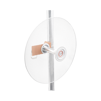 TXPD30RJMIMO p Antena direccional con diseño aerodinámico para minimiza la resistencia al viento, Ganancia de 30 dBi, frecuencia (4.9 - 6.5 GHz), Polarización doble, incluye montaje para torre o mástil Antena direccional con diseño aerodinámico para minimiza la resistencia al viento, Ganancia de 30 dBi, frecuencia (4.9 - 6.5 GHz), Polarización doble, incluye montaje para torre o mástil