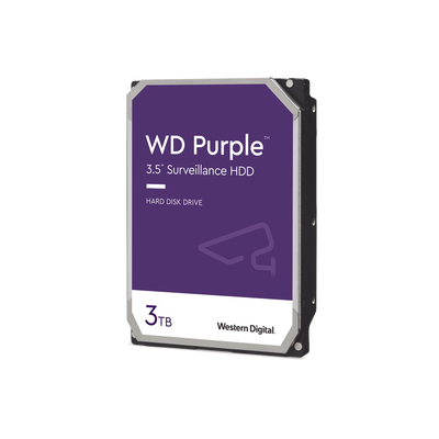 WD33PURZ p Disco Duro PURPLE de 3TB / 3 AÑOS DE GARANTÍA / Para Videovigilancia Disco Duro PURPLE de 3TB / 3 AÑOS DE GARANTÍA / Para Videovigilancia