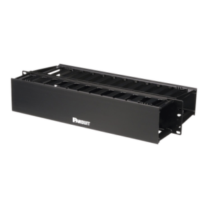 Organizador de Cables Horizontal PatchLink, Doble (Frontal y Posterior), Para Rack de 19in, 2UR