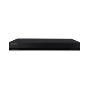 NVR de 12 Megapíxel con Wisenet Wave Embebido / Incluye 4 Licencias / 1TB Incluido / 8 canales / 8 puertos PoE+ / H.265 & WiseStream / E/S de alarma