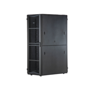 Gabinete FlexFusion para Centros de Datos, 42 UR, 800 mm de Ancho, 1200 mm de Profundidad, Fabricado en Acero, Color Negro