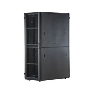Gabinete FlexFusion para Centros de Datos, 45 UR, 800 mm de Ancho, 1200 mm de Profundidad, Fabricado en Acero, Color Negro