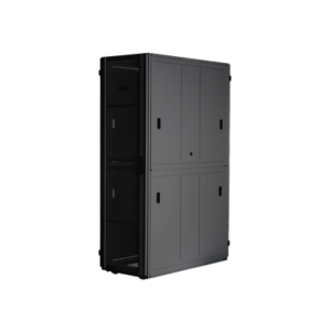 Gabinete FlexFusion™ XGL (Light) para Centros de Datos, 42 UR, 600 mm de Ancho, 1200 mm de Profundidad, Fabricado en Acero, Color Negro