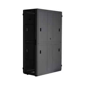 Gabinete FlexFusion™ XGL (Light) para Centros de Datos, 42 UR, 800 mm de Ancho, 1070 mm de Profundidad, Fabricado en Acero, Color Negro