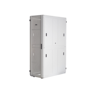 Gabinete FlexFusion™ XGL (Light) para Centros de Datos, 42 UR, 800 mm de Ancho, 1070 mm de Profundidad, Fabricado en Acero, Color Blanco