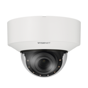 Cámara Domo IP Interior de 6MP con Inteligencia Artificial / Lente Motorizado de 4.4 a 9.3mm / P-Iris, WDR 120dB / Ranura SD