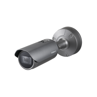 XNO6080R p Cámara IP Tipo Bala Antivandálica 2MP / Lente Motorizado 2.8-12mm / IR 50M / WDR 150db / H.265 & WiseStream II Cámara IP Tipo Bala Antivandálica 2MP / Lente Motorizado 2.8-12mm / IR 50M / WDR 150db / H.265 & WiseStream II