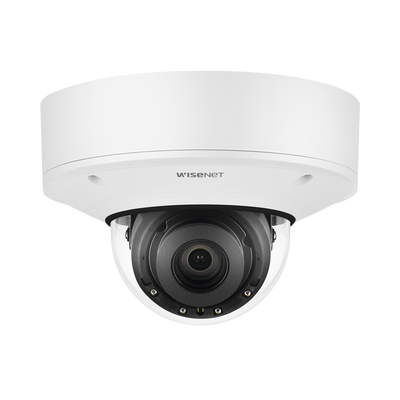 XNV8082R p Cámara IP Tipo Domo Antivandálico 6MP / Lente Motorizado 2.8 - 8.4mm / IR 40M / WDR 120db / H.265 & WiseStream Cámara IP Tipo Domo Antivandálico 6MP / Lente Motorizado 2.8 - 8.4mm / IR 40M / WDR 120db / H.265 & WiseStream